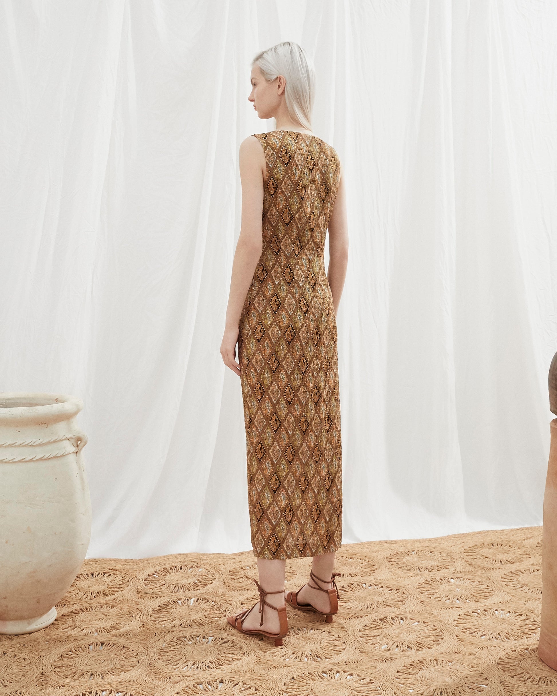 Bodycon Maxi Dress - 4