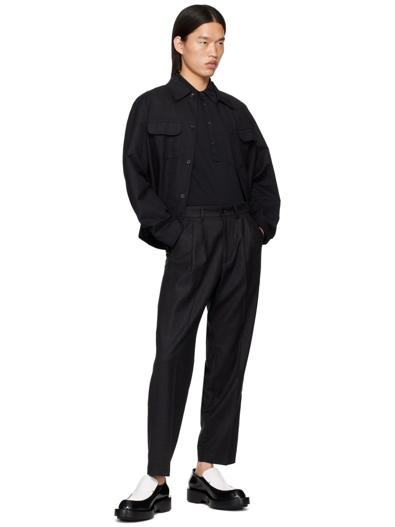 BARENA Black Nerio Trousers outlook