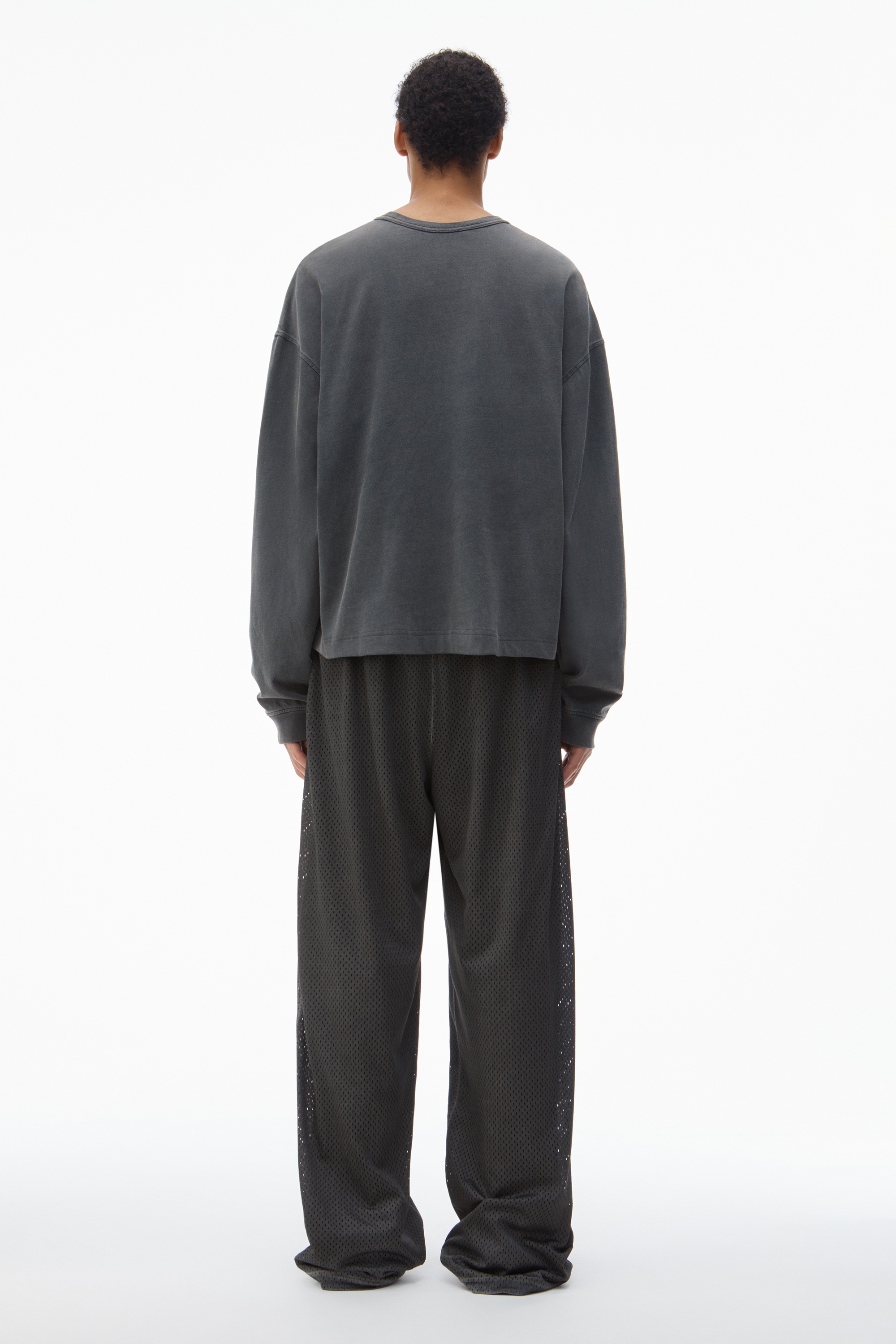 Men's Long-Sleeve Tee in Cotton Jersey - 4
