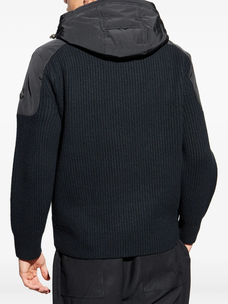 Moose Knuckles Ribbed-panel Quilted Padded Jacket 5
