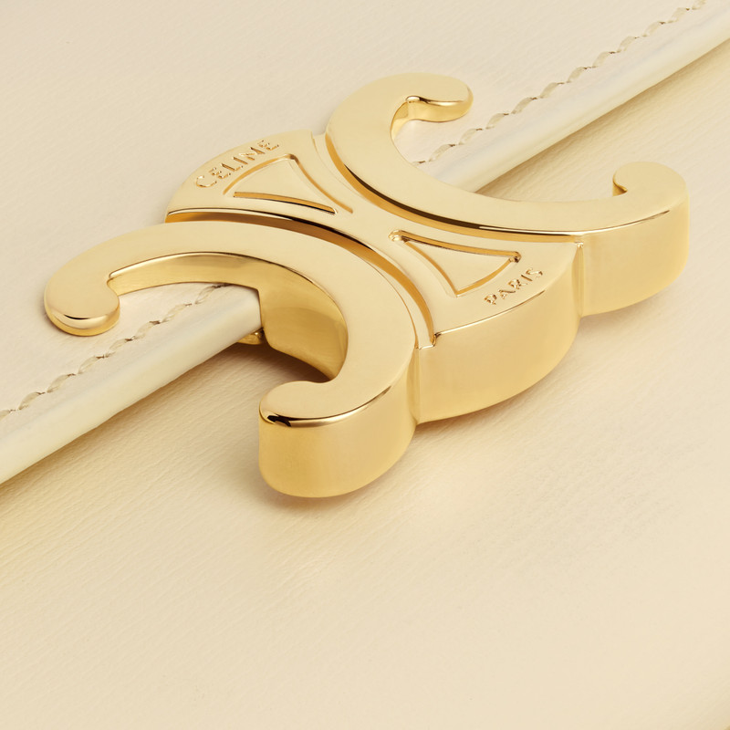 COMPACT WALLET TRIOMPHE in Shiny calfskin 5