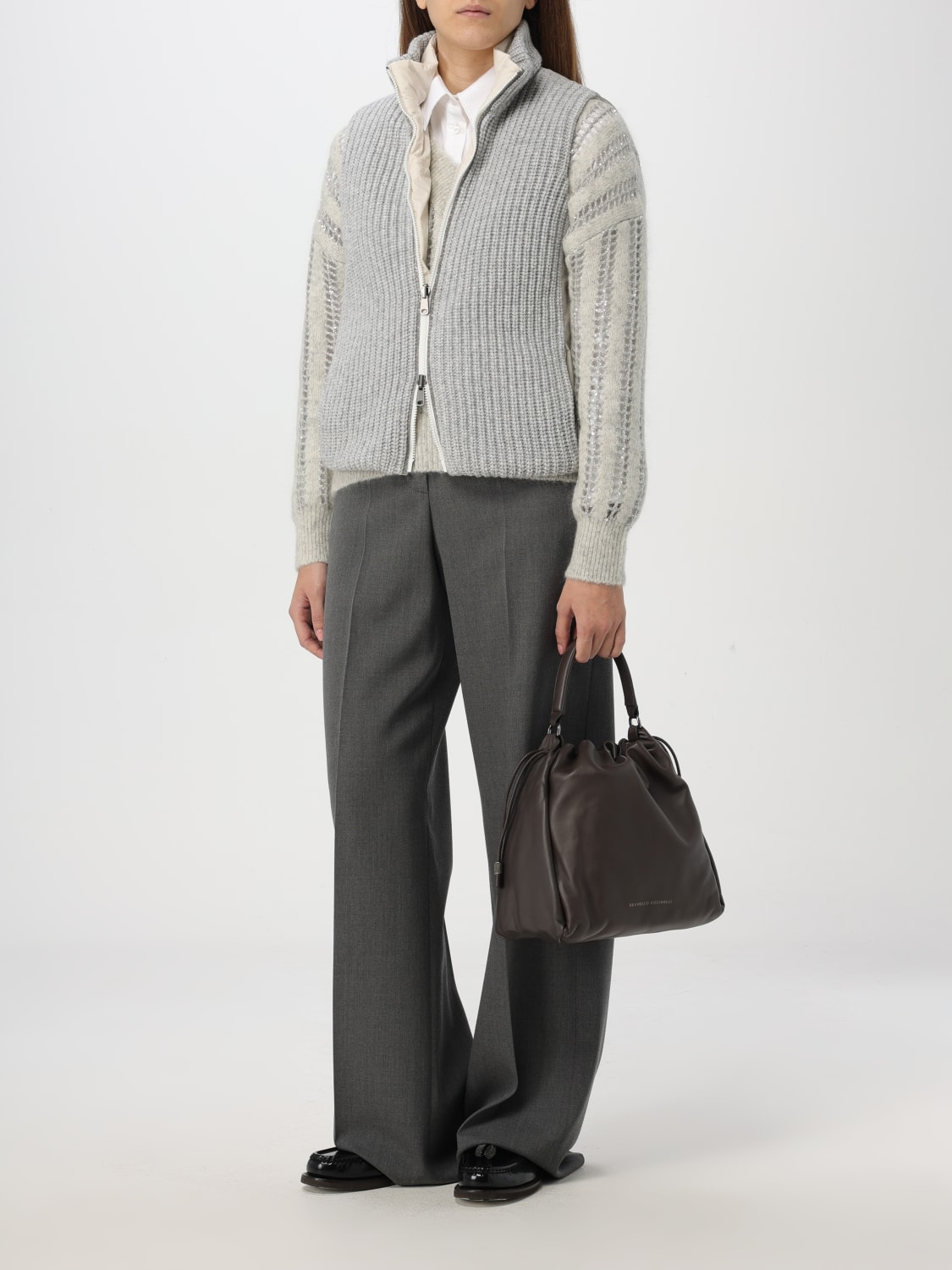 Brunello Cucinelli leather bag - 2