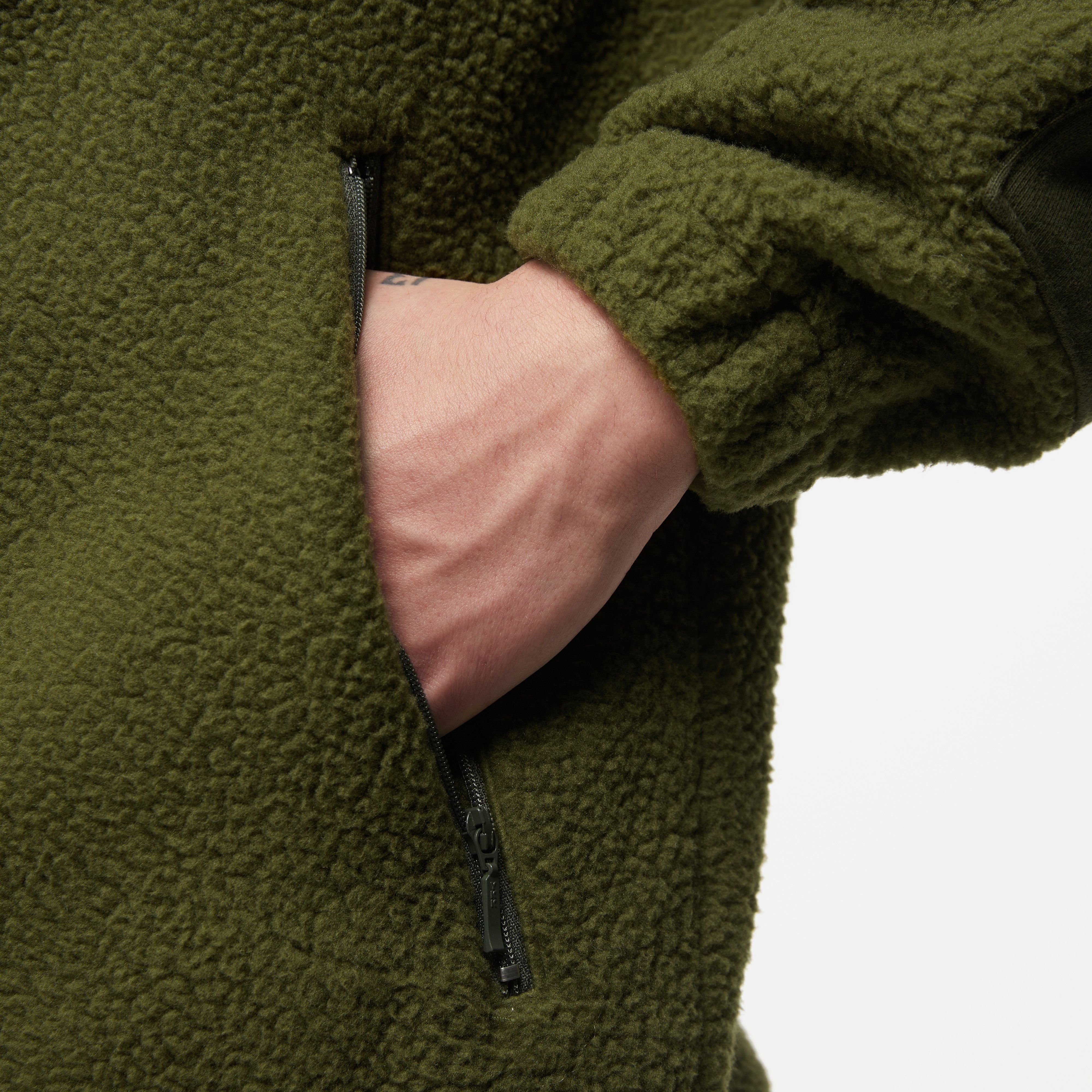 BEAMS PLUS Beams Plus Fleece Military Zip Blouson | REVERSIBLE