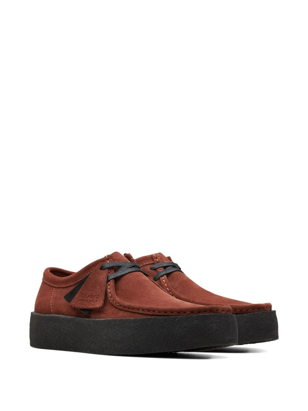 Wallabee Cup "Burgundy" lace-up shoes - 2