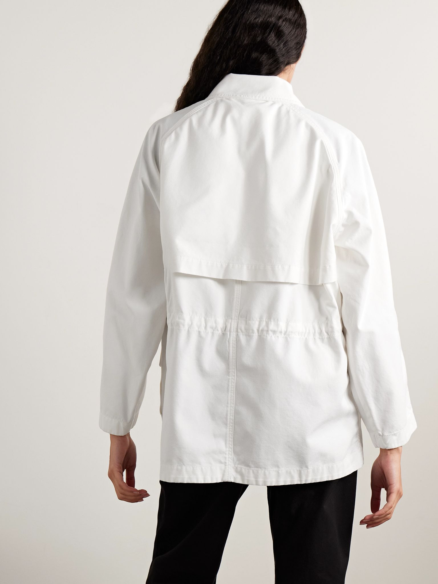 Elodianna cotton-canvas jacket White - 4