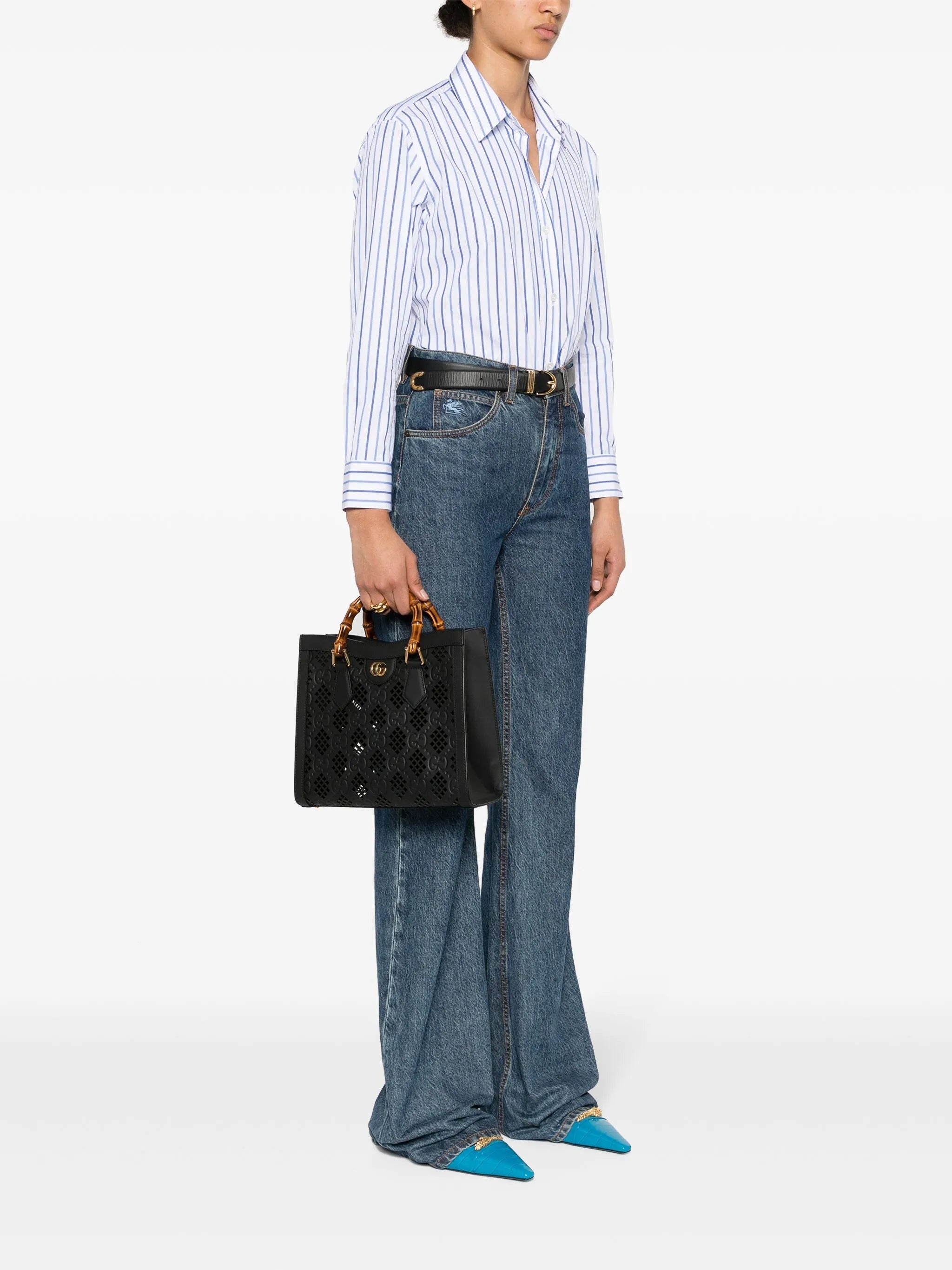 Diana Leather Tote Bag - 3