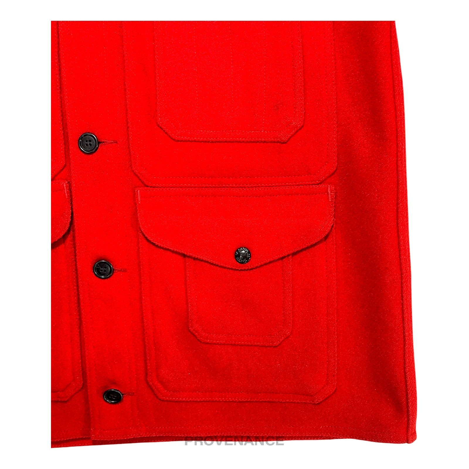Filson Mackinaw Wool Cruiser Jacket - Scarlet Red 38 S - 8