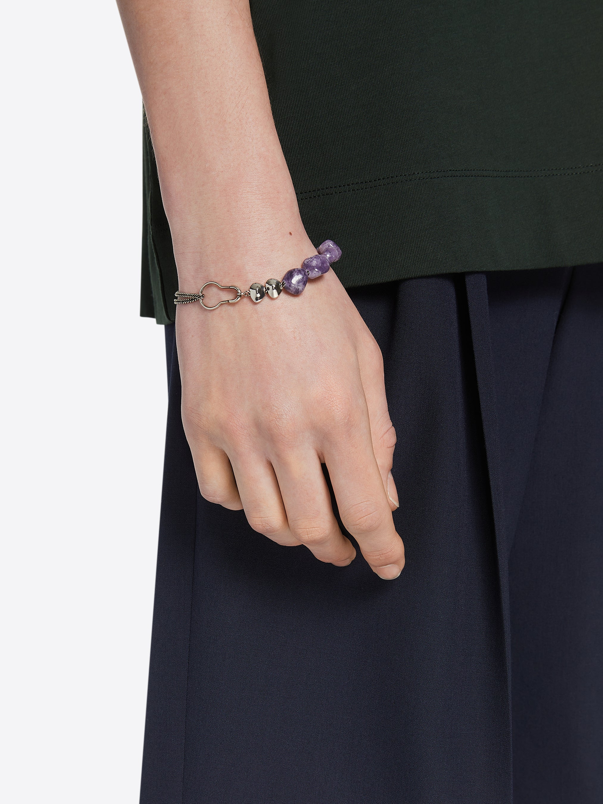 STONE CHAIN BRACELET - 3
