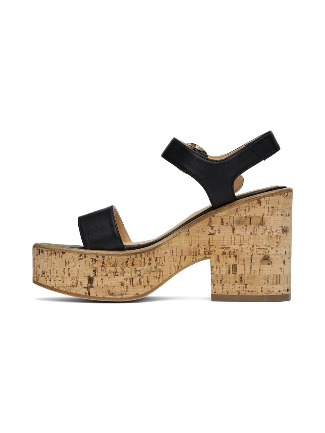 Black Sardis Heeled Sandals - 3