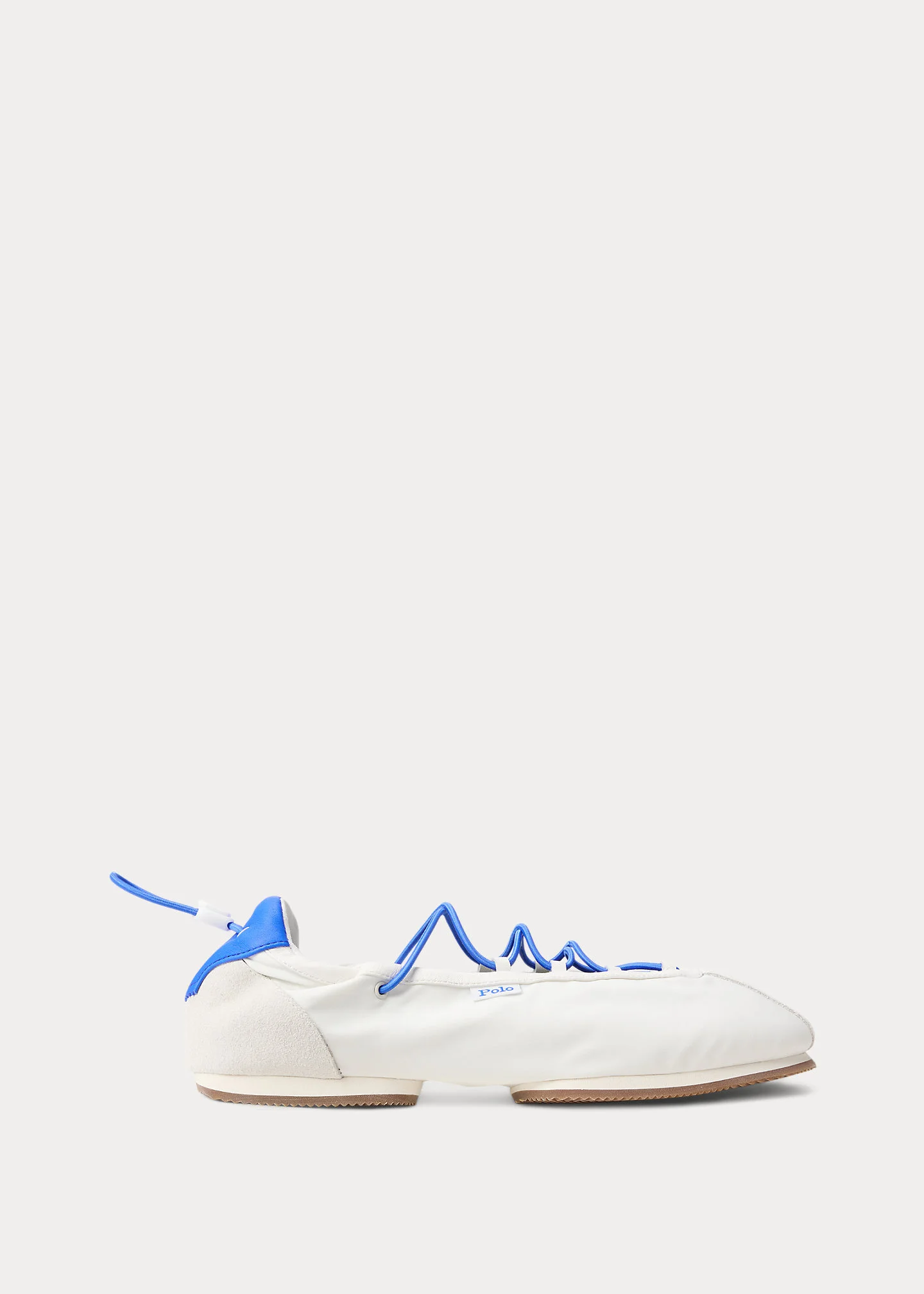 The Nylon Lace-Up Ballerina Sneaker - 1