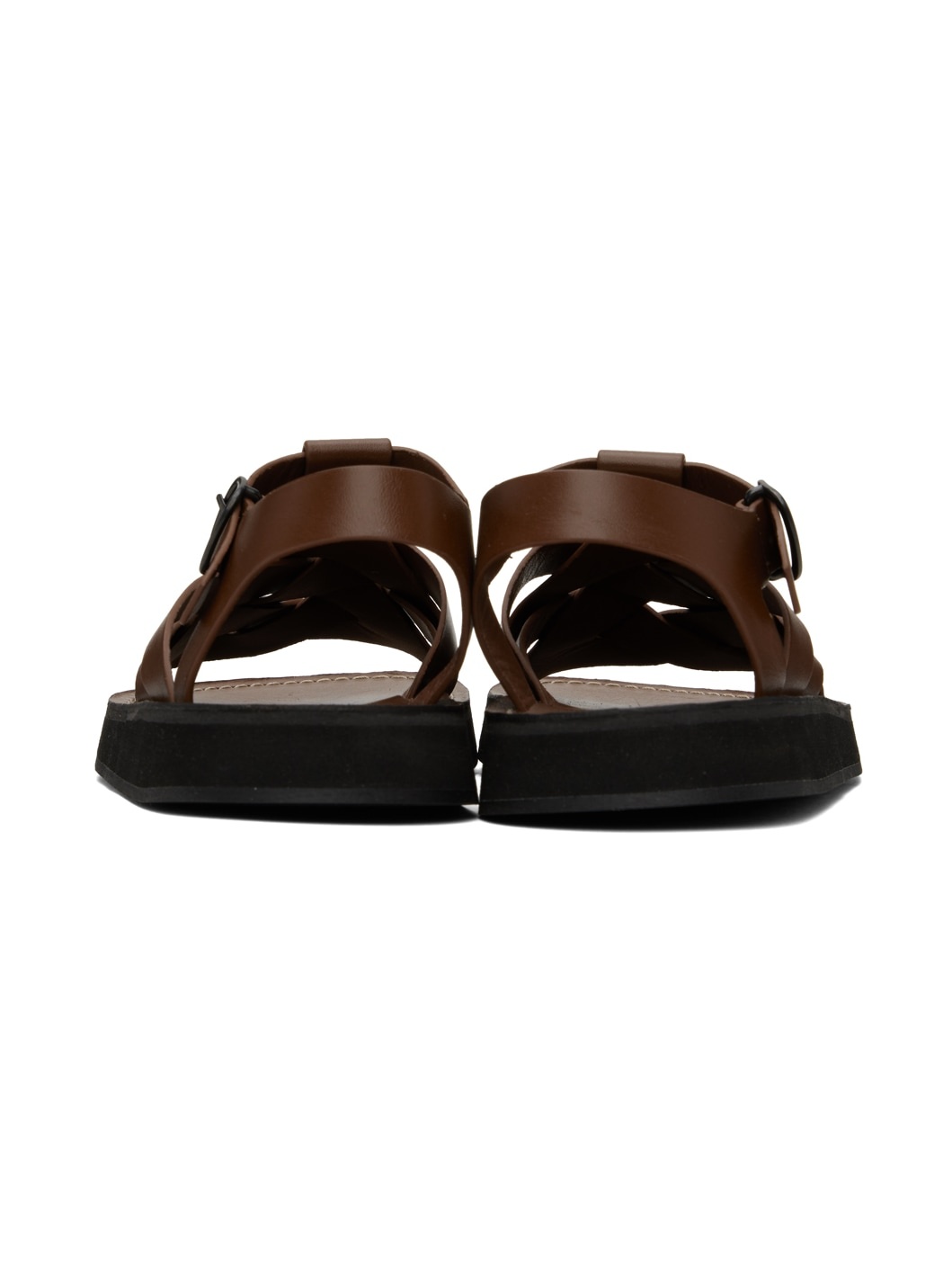 Brown Beltra Sandals - 2