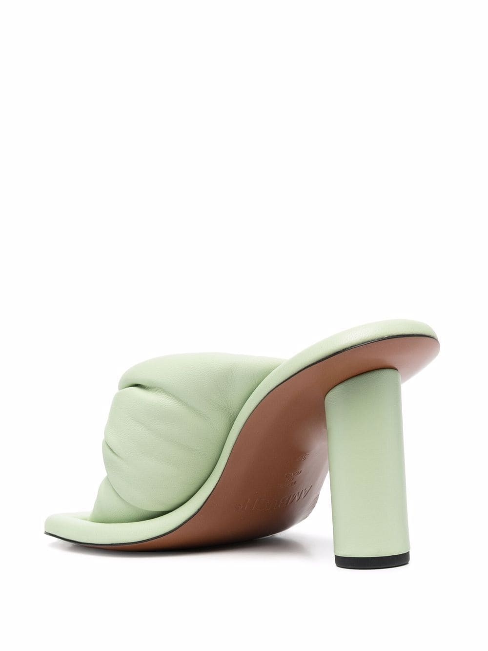open-toe twisted strap sandals - 3