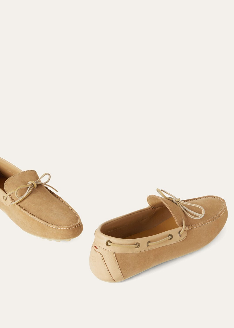 Dot Sole Walk Loafers 7