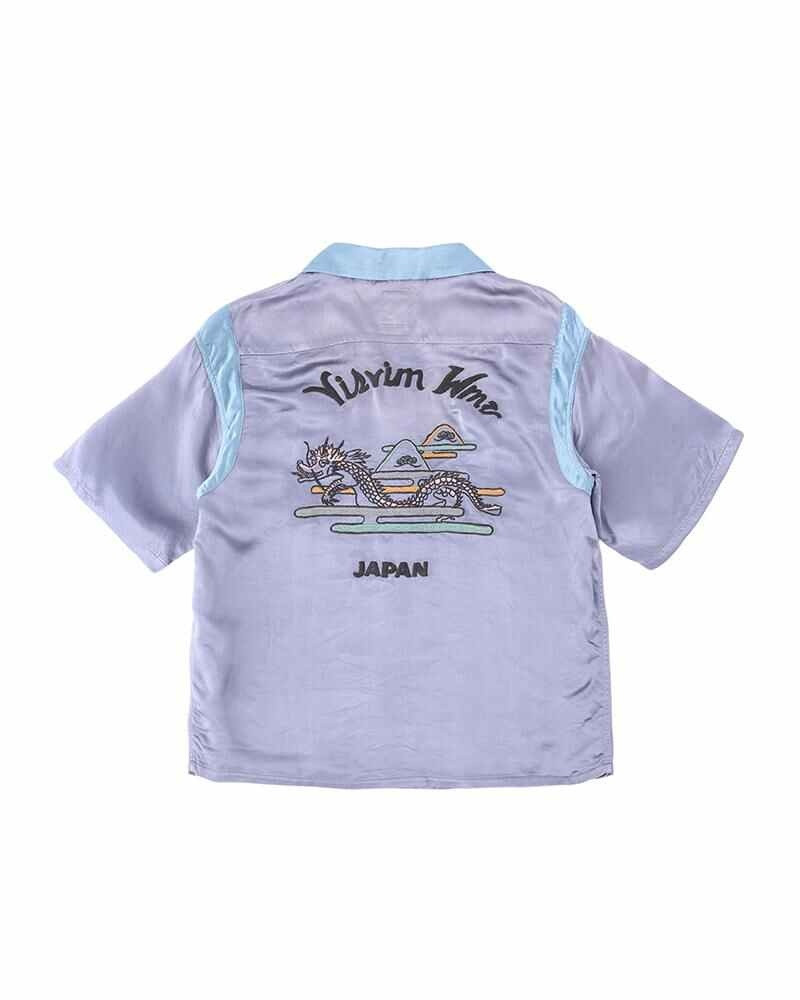 visvim DOUGLAS SHIRT S/S PURPLE outlook