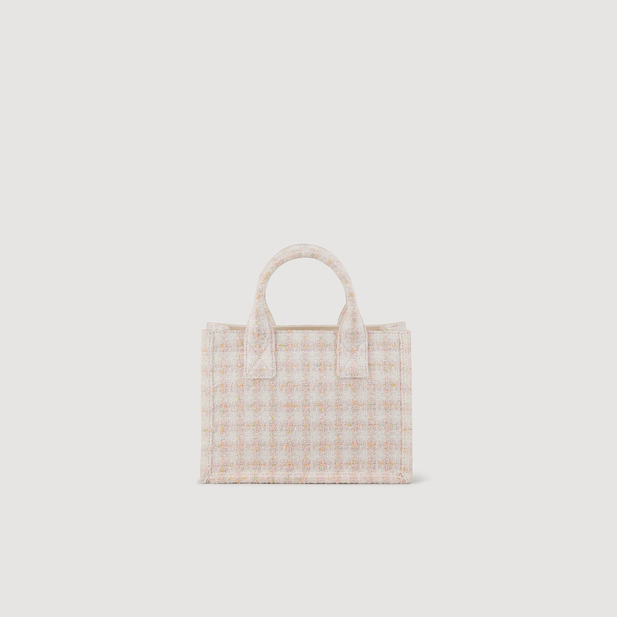 KASBAH SMALL TWEED TOTE BAG - 4