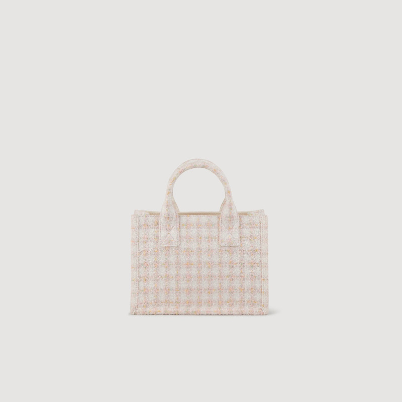 KASBAH SMALL TWEED TOTE BAG 4