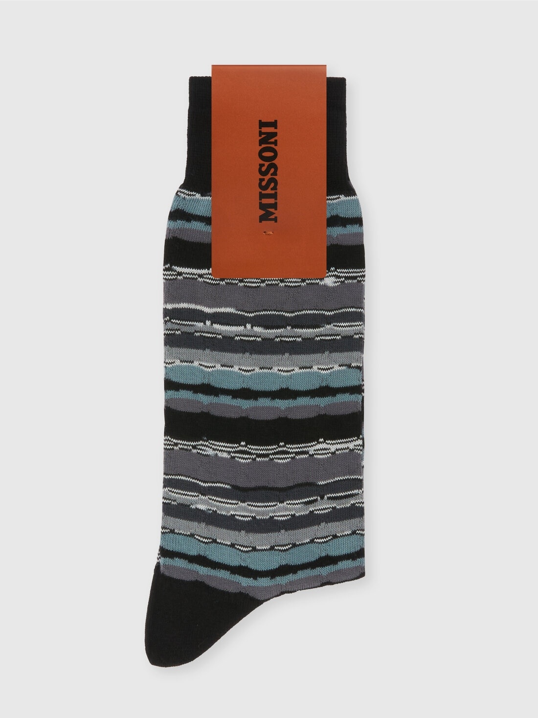 Patterned cotton blend socks - 2