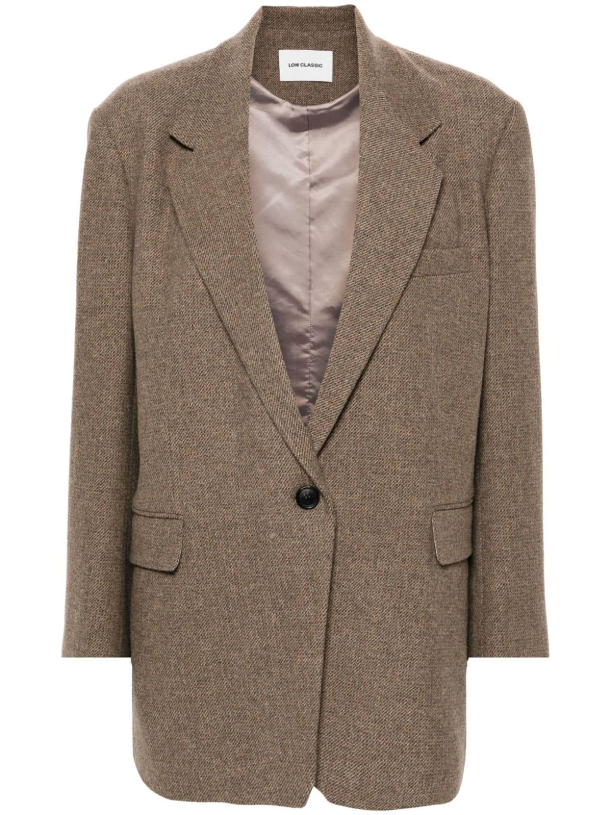 wool blazer - 1