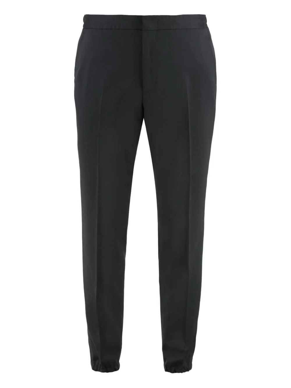 pressed-crease trousers - 1
