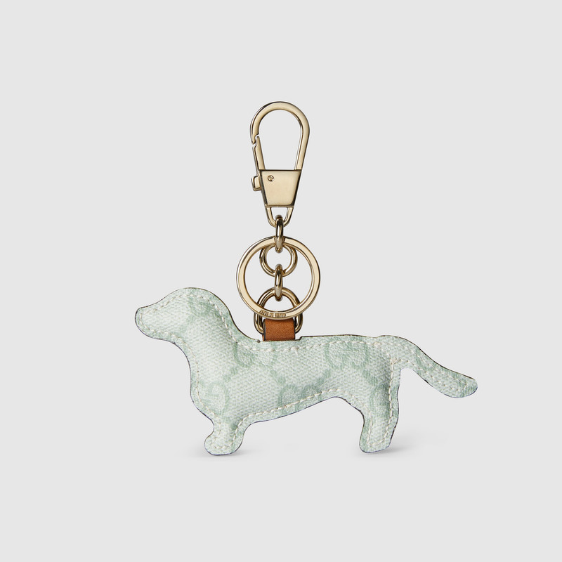 Dog-shaped bag charm 4