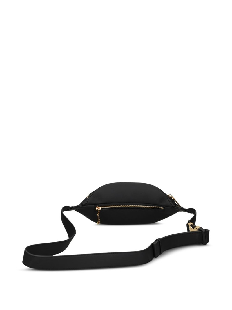 Moschino logo-appliqué belt bag outlook