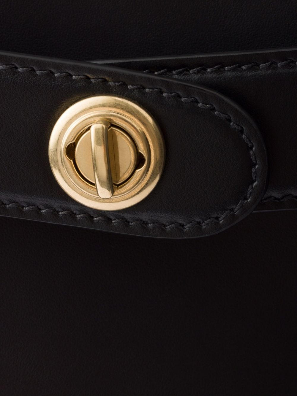 logo-stamp leather tote bag - 4