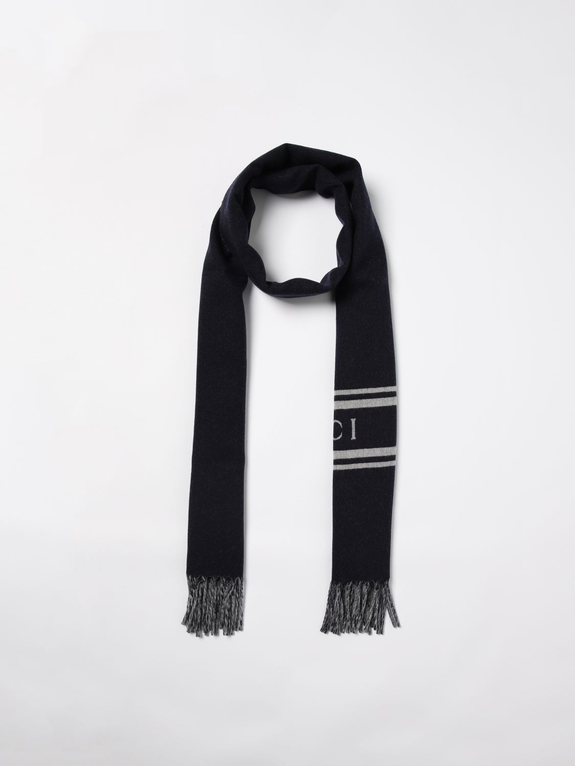 Gucci Scarf Men Blue - 2