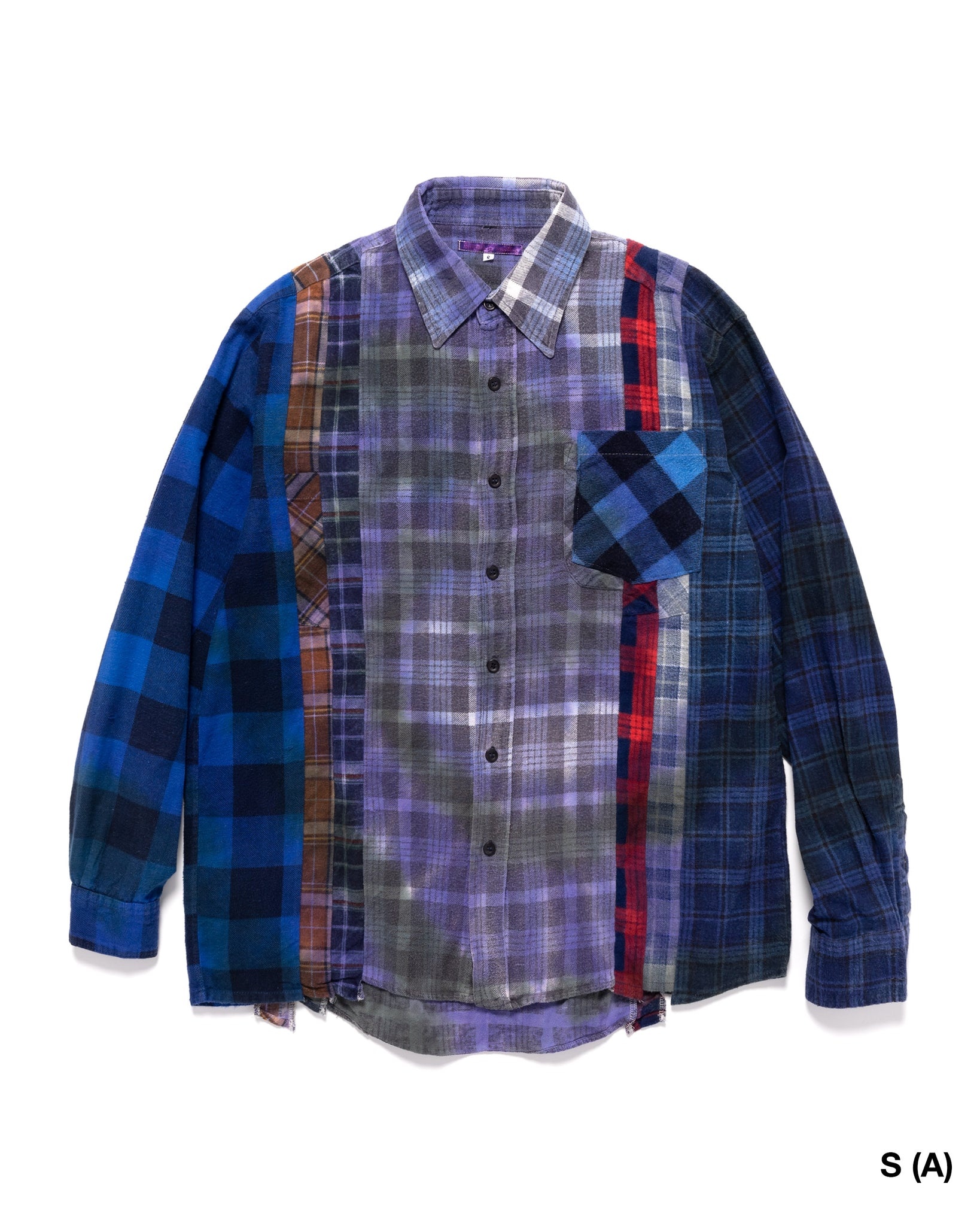 FLANNEL SHIRT -> 7 CUTS SHIRT / TIE DYE ASSORTED - 5