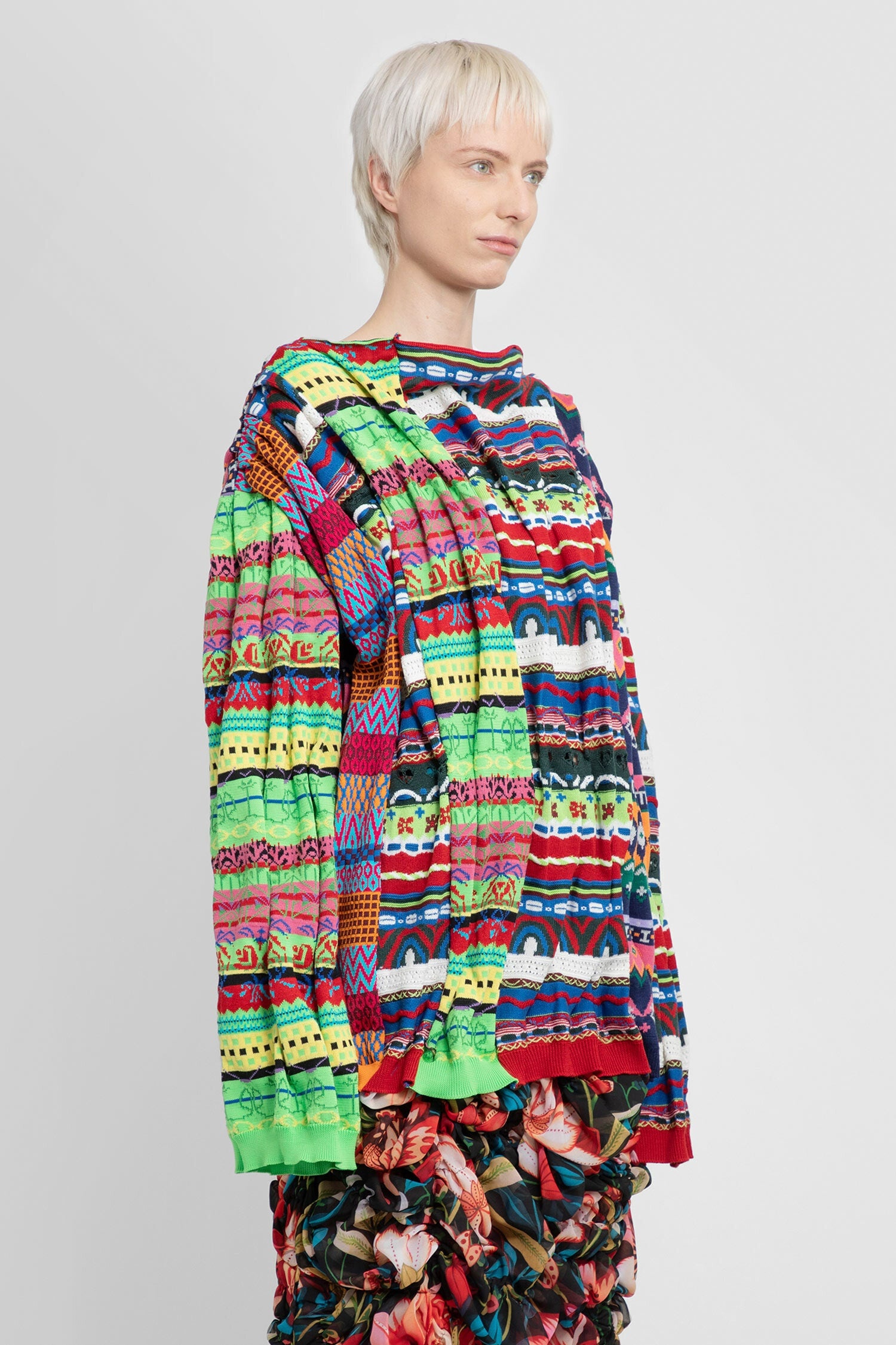 COMME DES GARCONS WOMAN MULTICOLOR KNITWEAR - 2