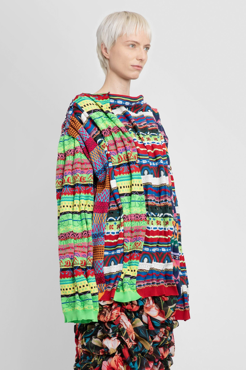 Comme Des Garçons COMME DES GARCONS WOMAN MULTICOLOR KNITWEAR outlook