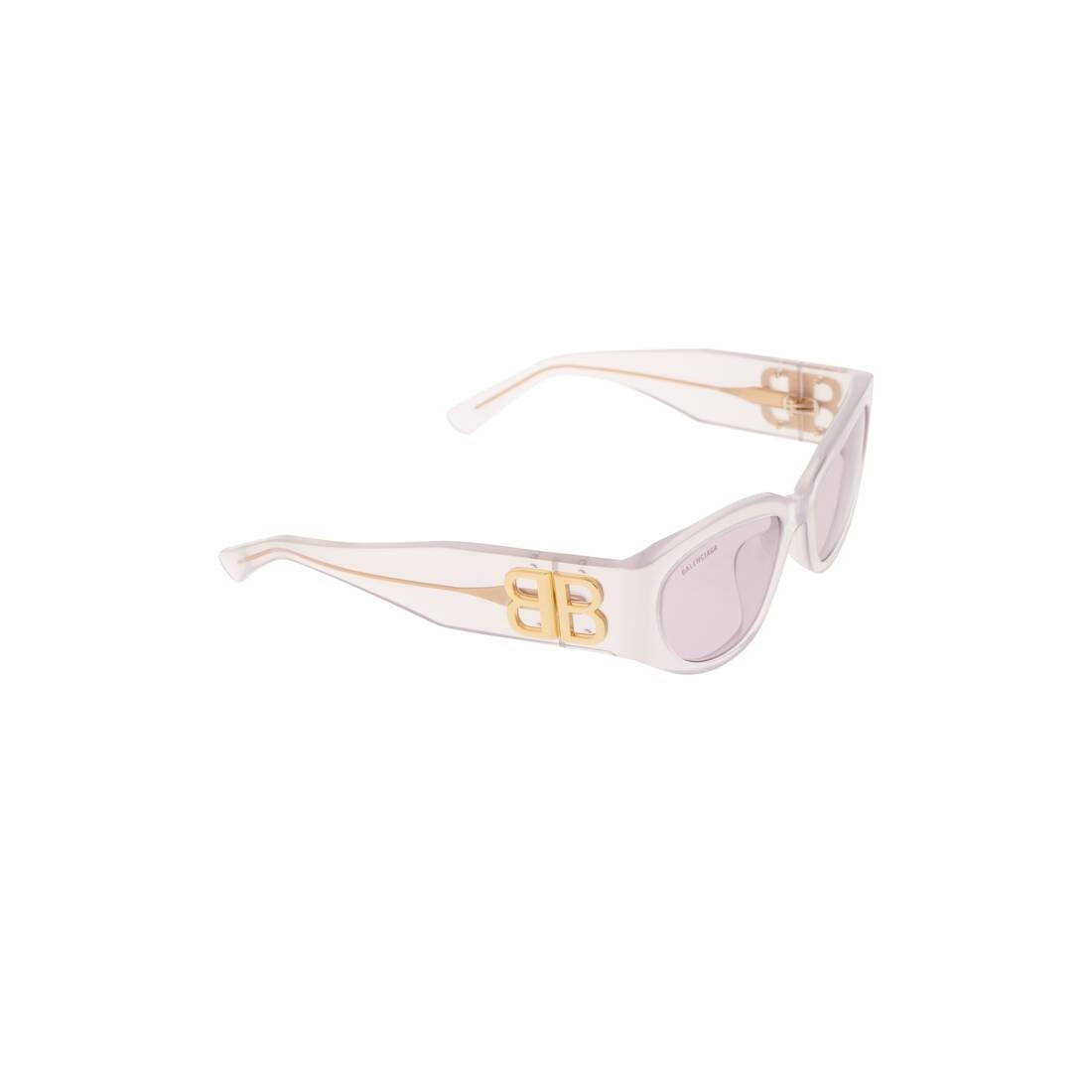 Women's Bossy Round Af Sunglasses in Light Pink - 5