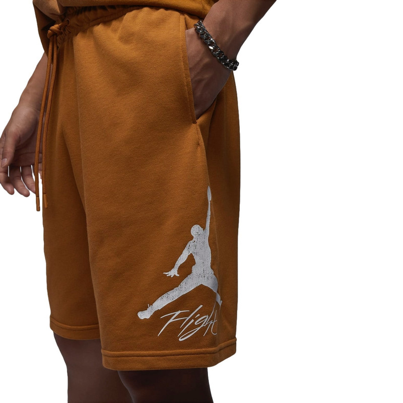 Jordan Air Jordan Essentials Fleece Shorts Asia Sizing 'Tan' FV7310-228 outlook