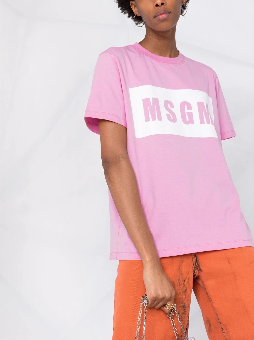 logo-print cotton T-shirt - 5