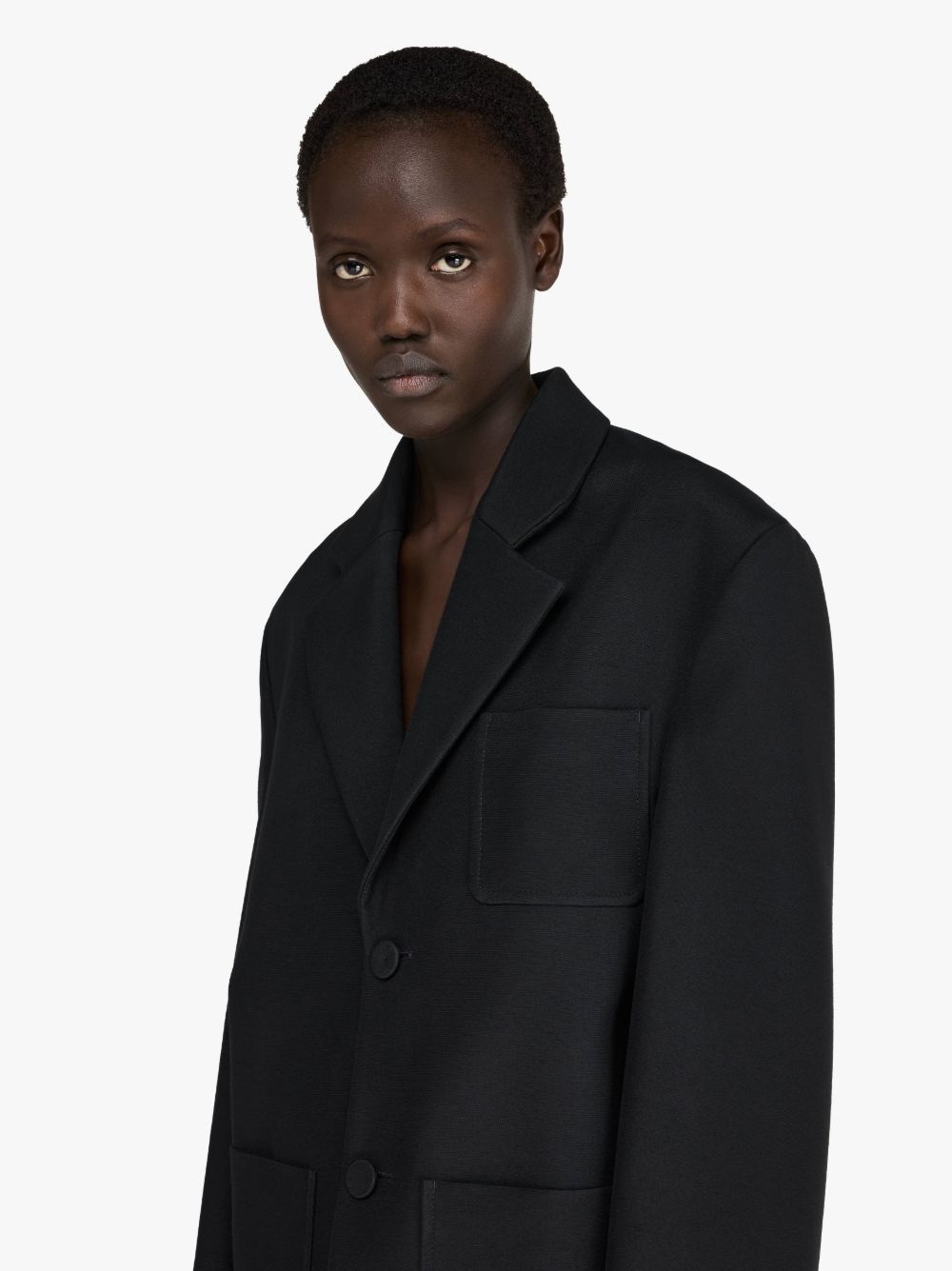 PATCH POCKET TAILORED BLAZER - 5
