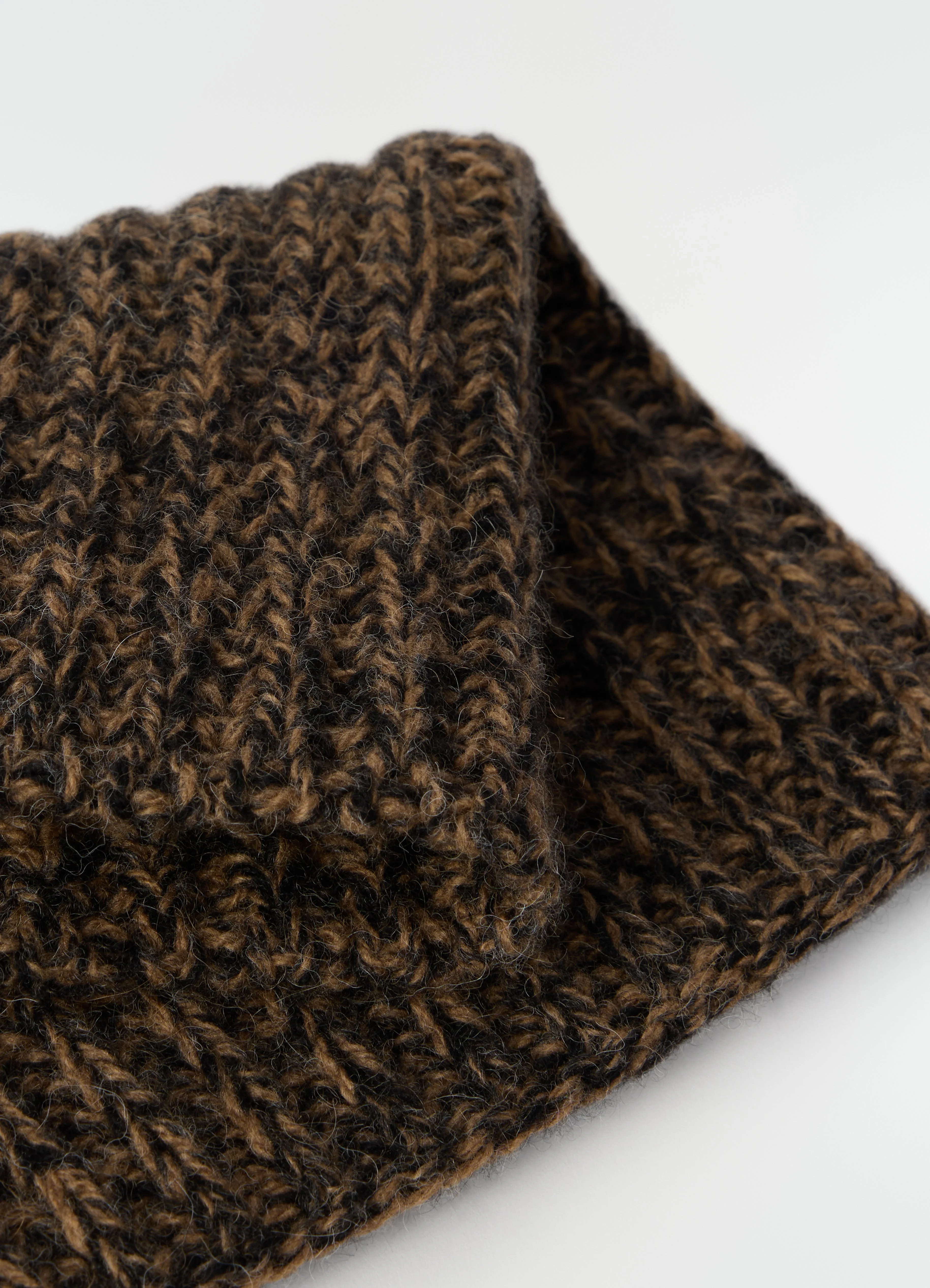 NECK WARMER IN ALPACA AND YAK WOOL BLEND - 1