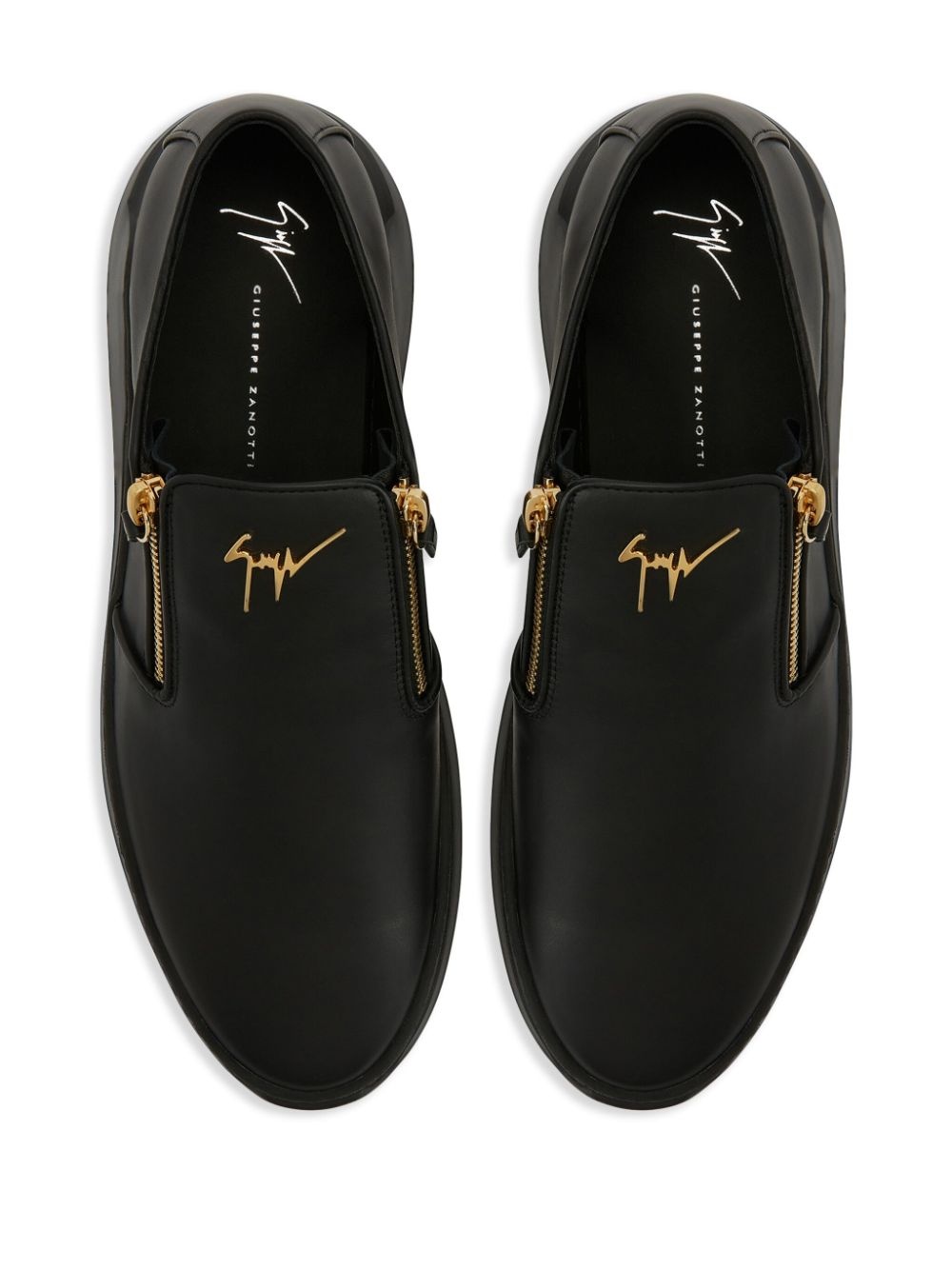 Conley Zip leather loafers - 4