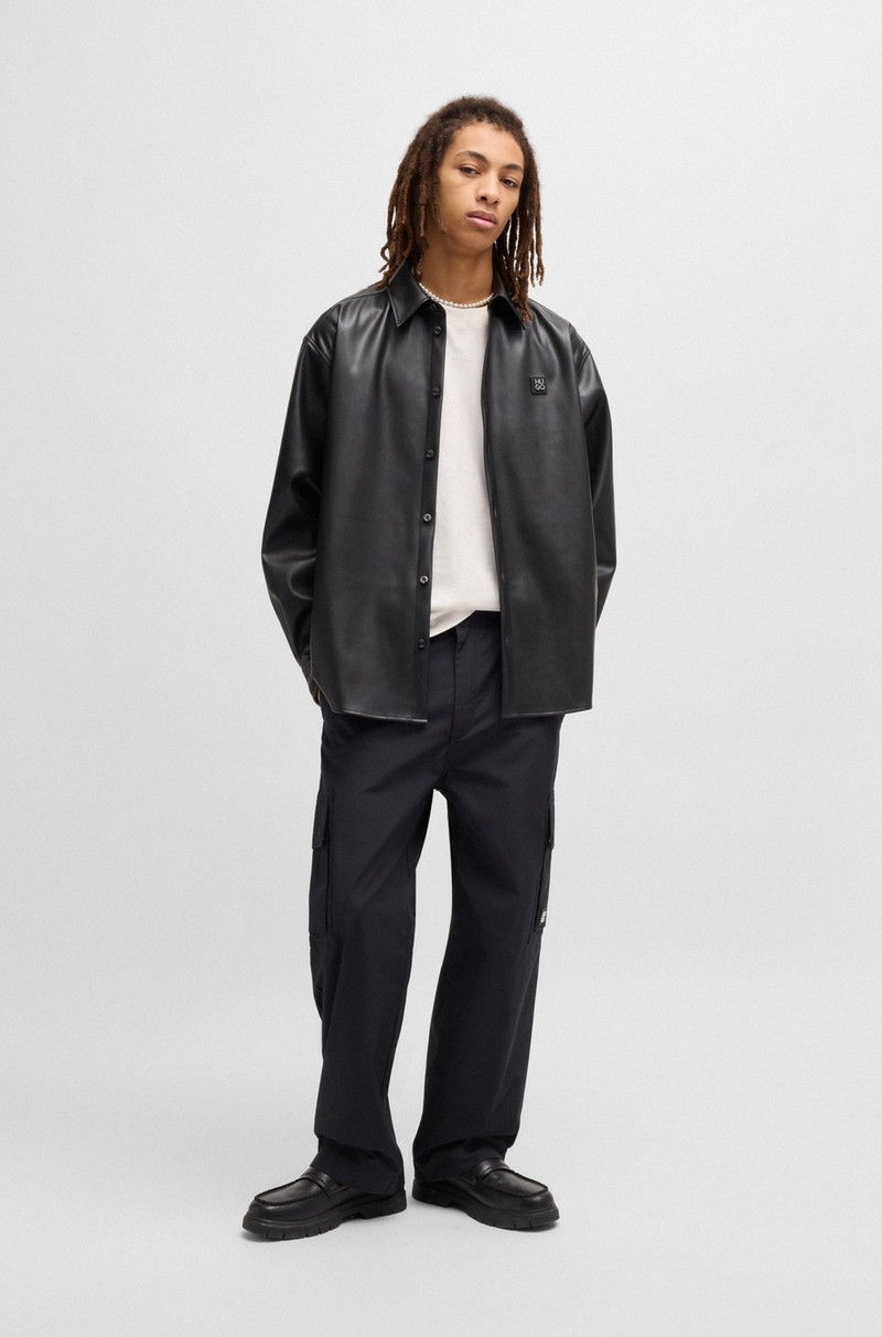 HUGO RELAXED-FIT T-SHIRT IN COTTON WITH LOGO PRINT outlook