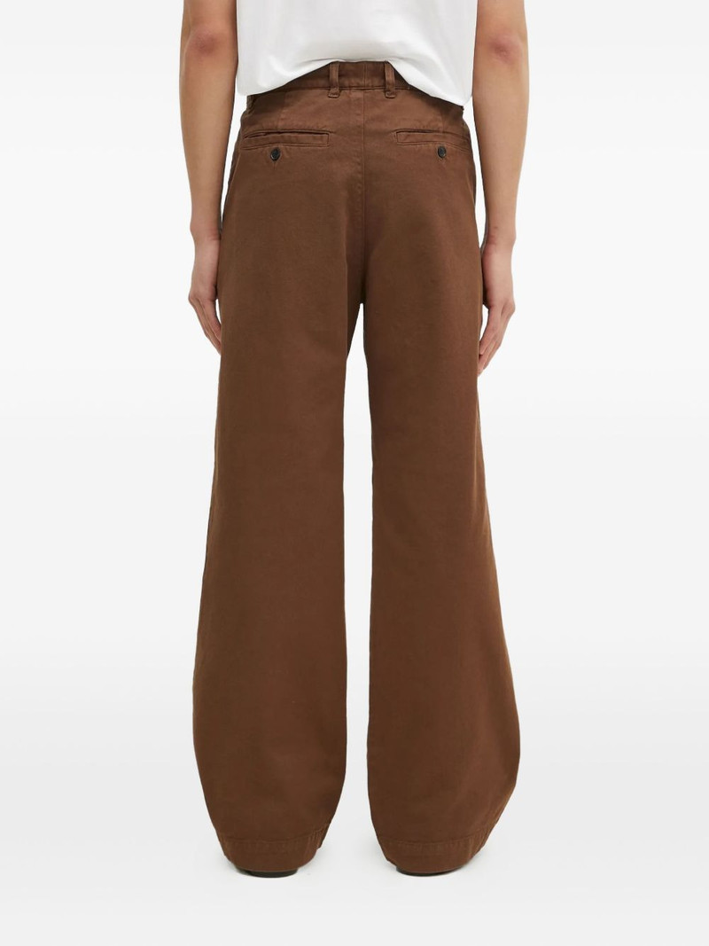 pleated-front trousers 4
