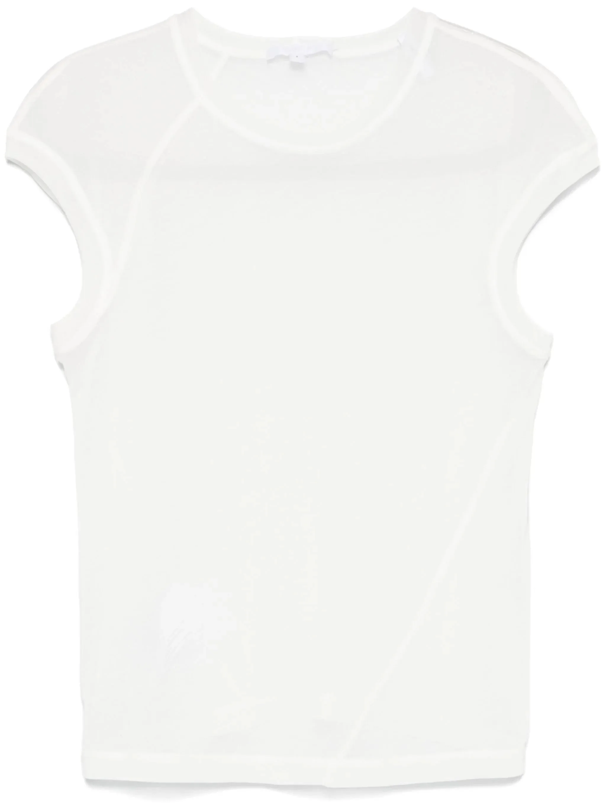 twisted sheer T-shirt - 1