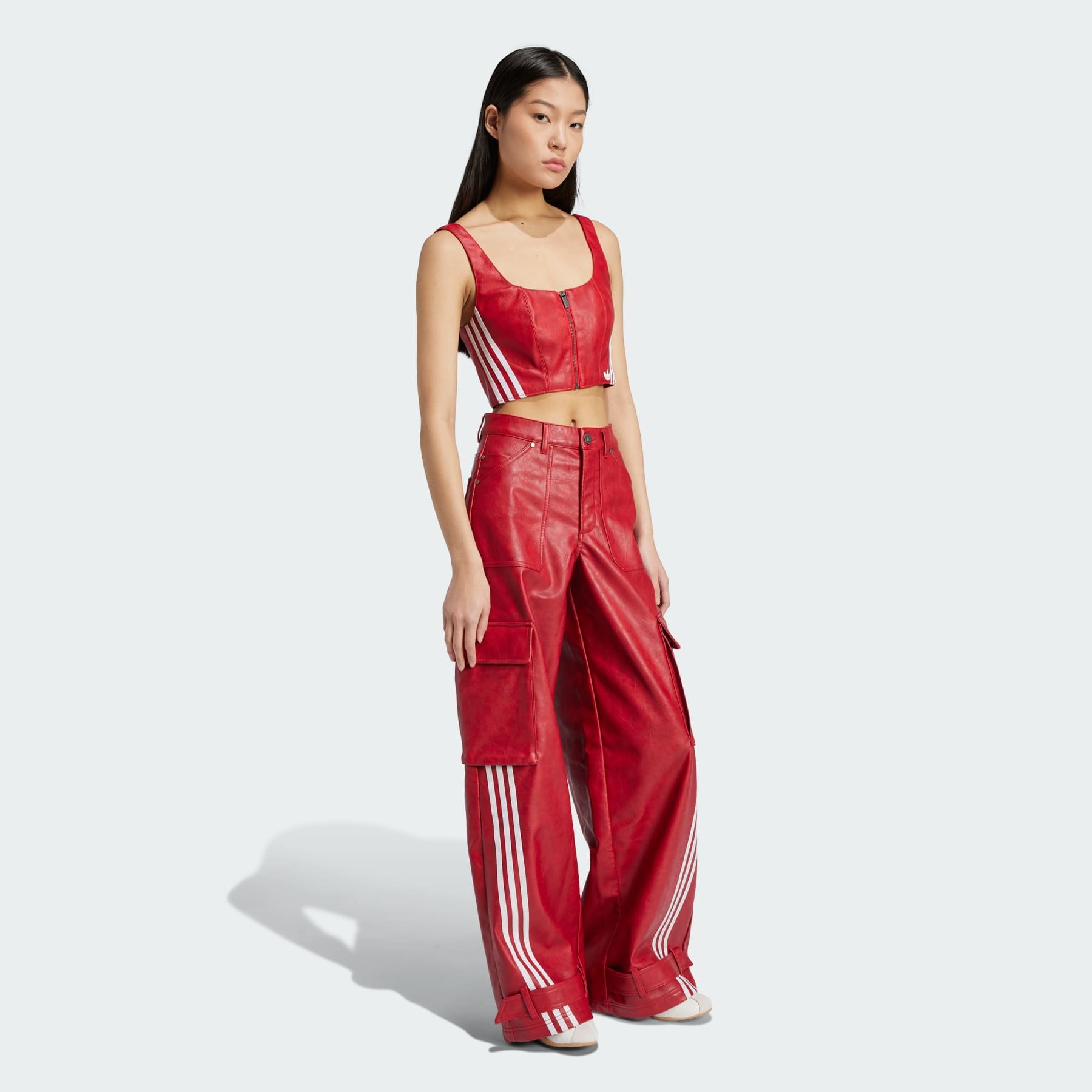 人気 adidas Adylenium Season 3 Vintage faux Leather Pants s-l400.jpg