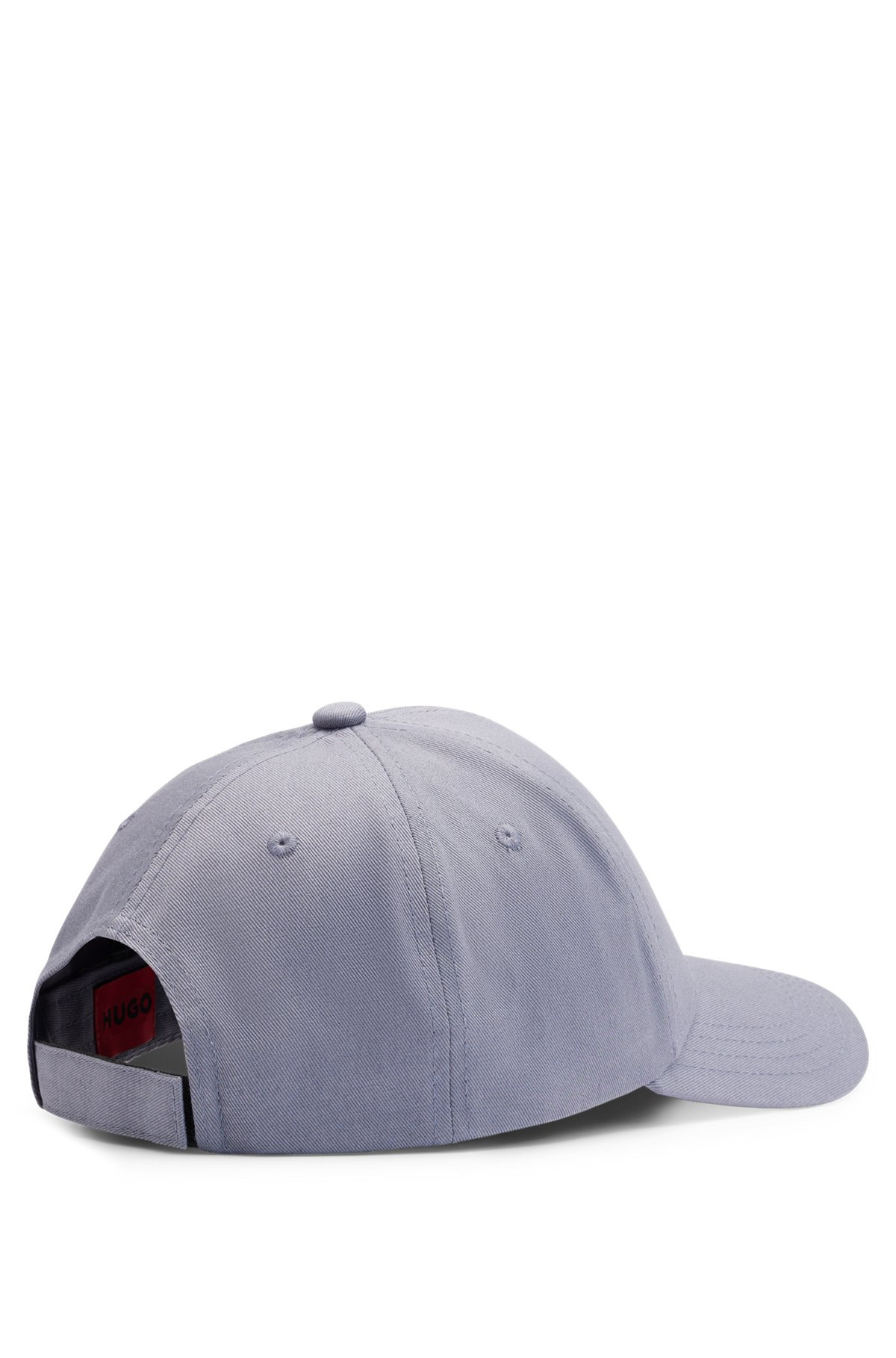 COTTON-TWILL WOVEN CAP WITH LOGO PRINT - 3