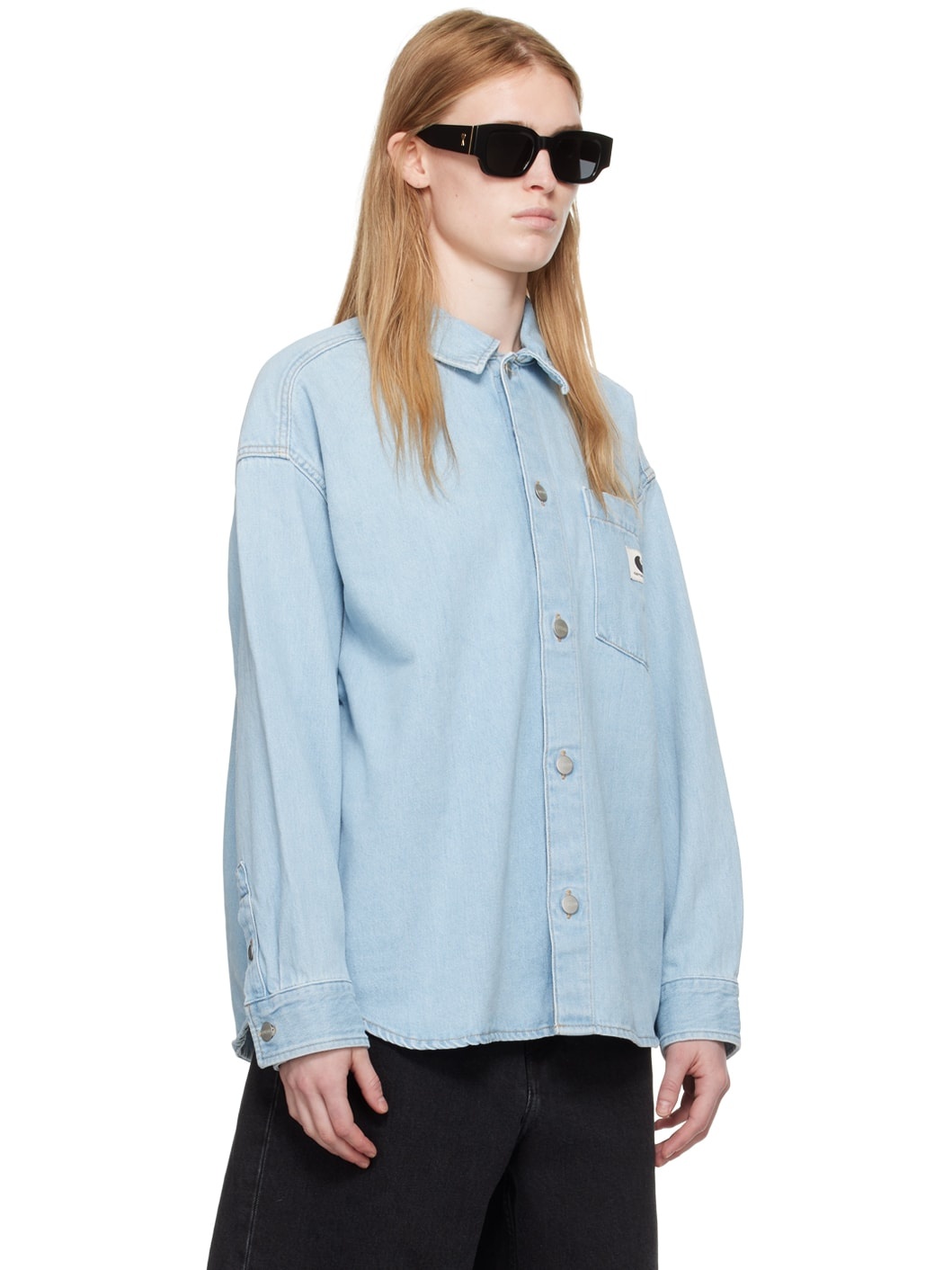 Blue Alta Denim Shirt - 2