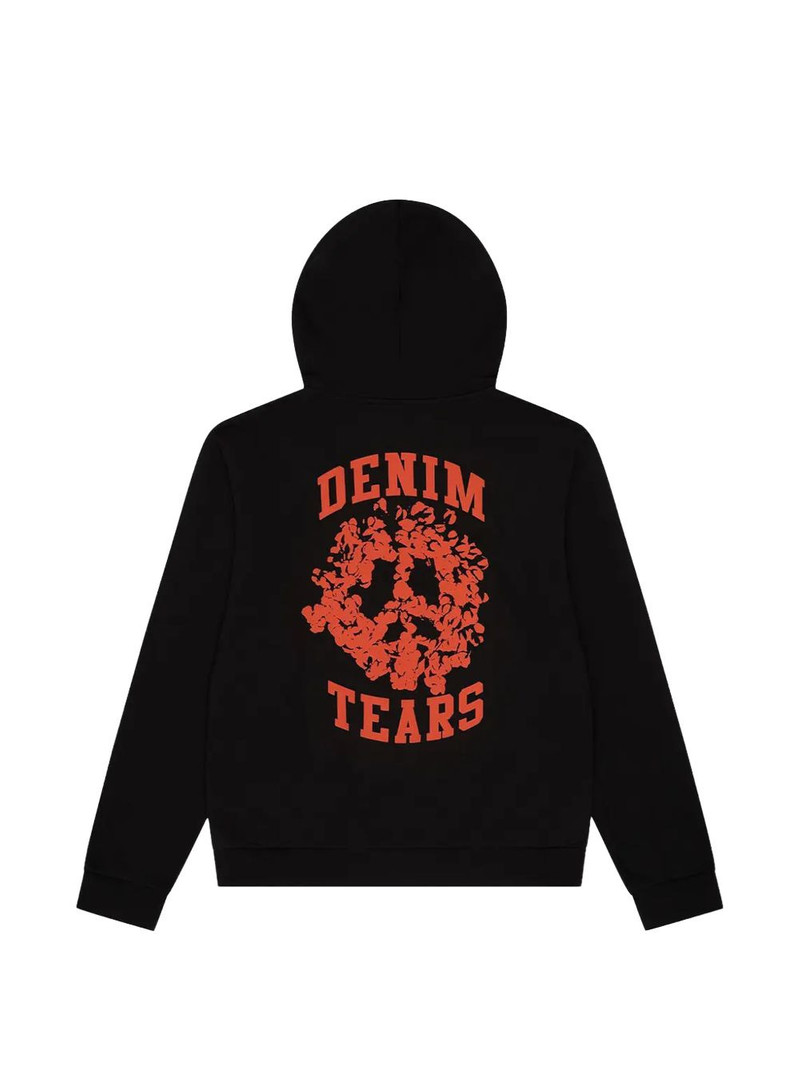 DENIM TEARS zip hoodie outlook