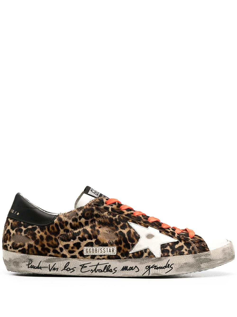 Superstar leopard-print sneakers - 1