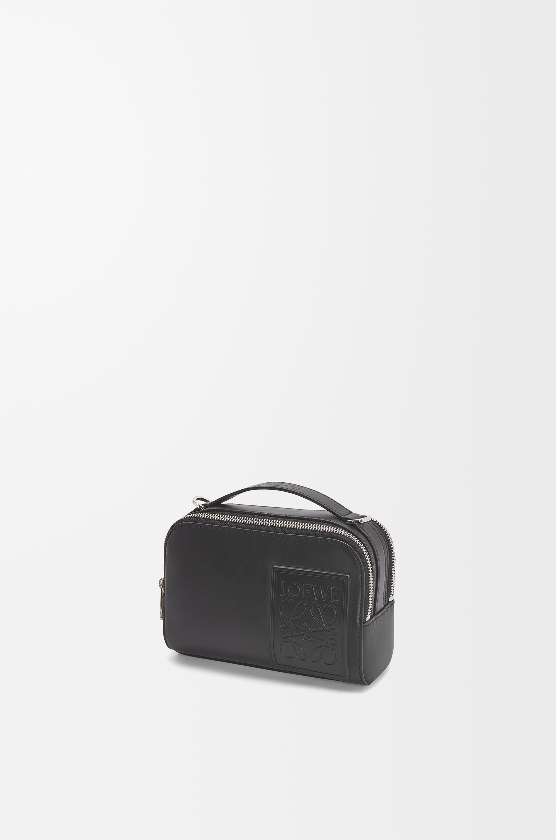 Mini crossbody camera bag in satin calfskin - 2