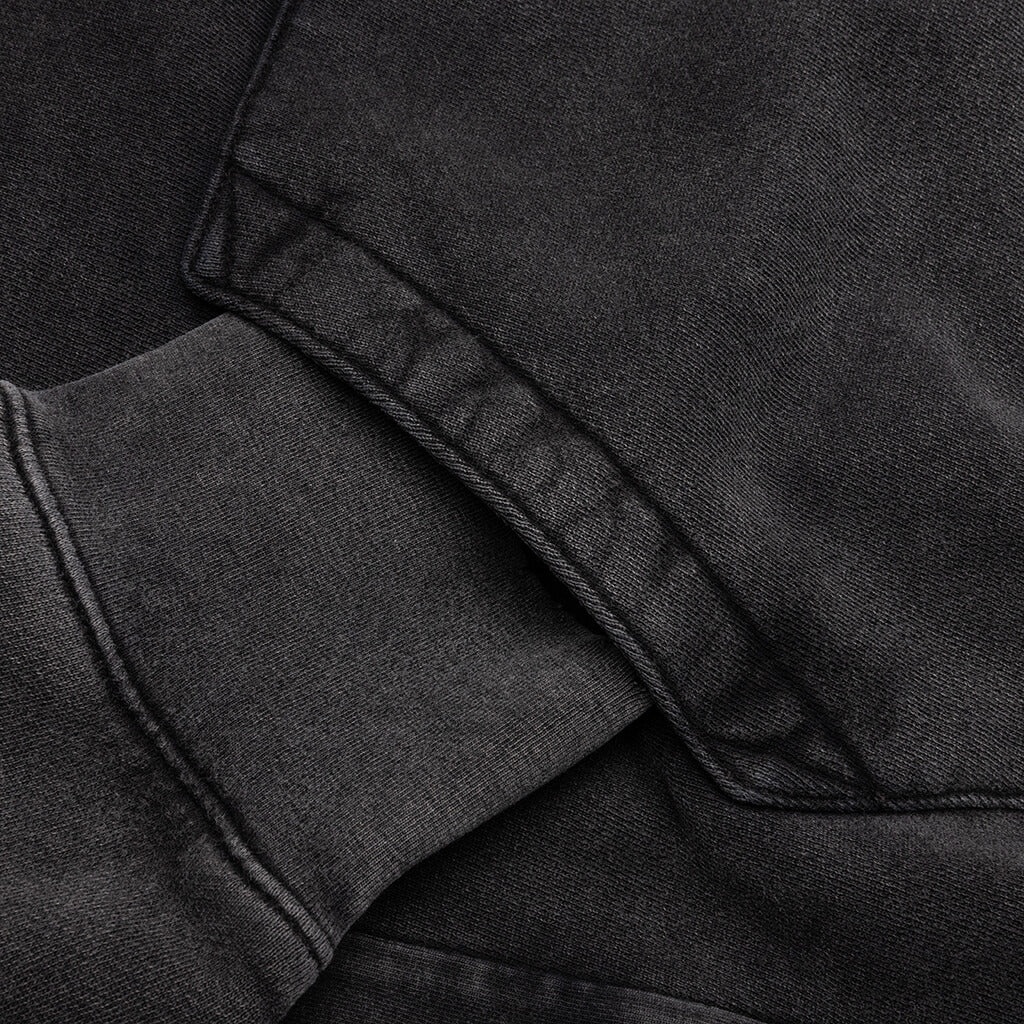 VINTAGE PEGASUS HOODIE - BLACK - 5