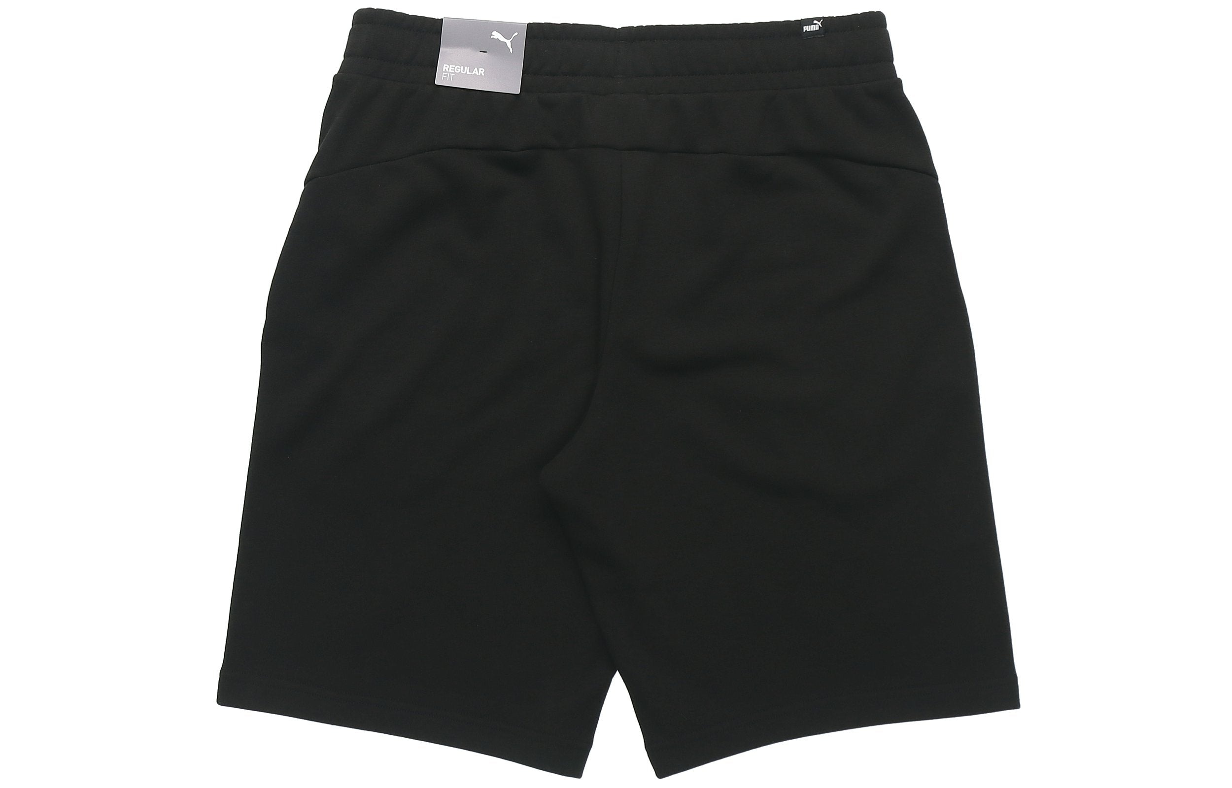PUMA Amplified Big Logo Shorts 'Black White' 588675-01 - 2