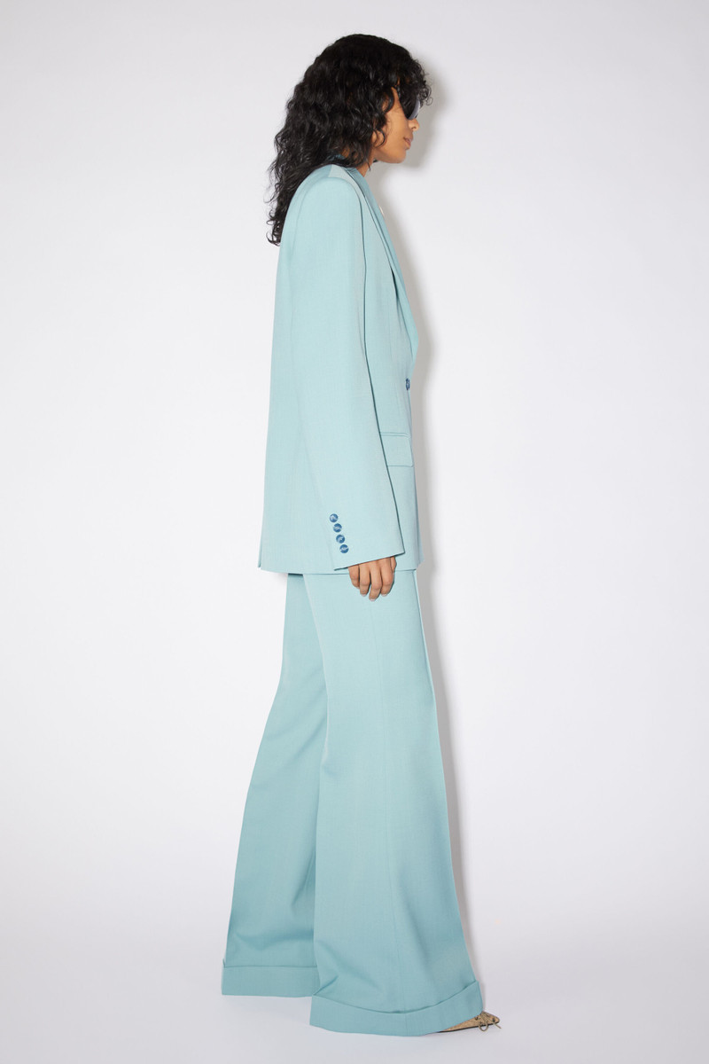 Regular fit suit jacket - Aqua blue 4