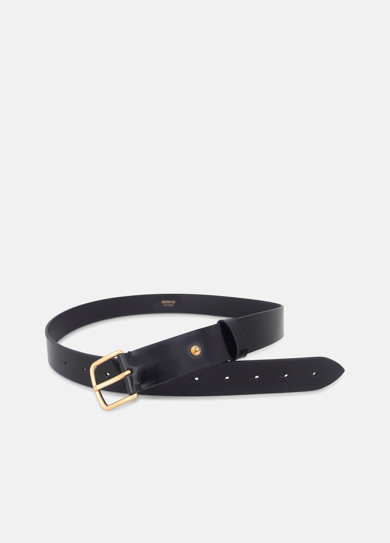 Vince Women's 32mm Smooth Leather Belt outlook