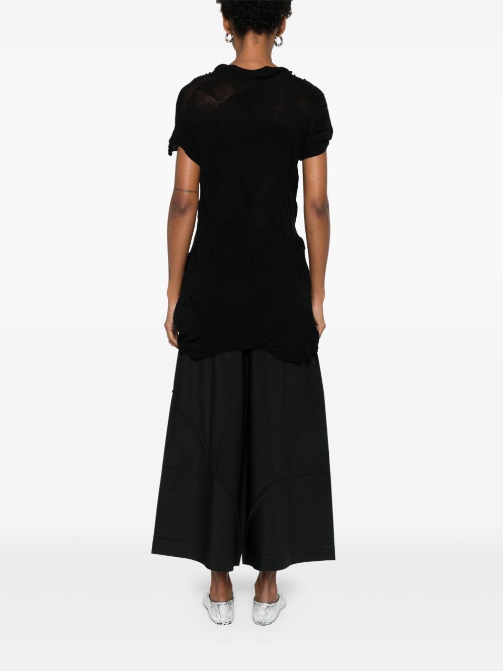 fine-knit T-shirt - 4